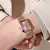 Luxo 2024 Novo Relógio de Quartzo para Senhoras Moda Simples Quadrado Ouro Rel? - loja online