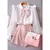 Conjunto de duas peças estilo academia feminino, top emparelhado, shorts de cin - loja online