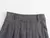 TRAFZA-Terno feminino listrado, gola virada para baixo, blazers encolhidos, mini - loja online