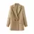 TRAF-Blazer feminino de escritório, preto, bege, cáqui, azul, verde, cinza - comprar online