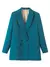 TRAF-Blazer feminino de escritório, preto, bege, cáqui, azul, verde, cinza na internet