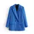 TRAF-Blazer feminino de escritório, preto, bege, cáqui, azul, verde, cinza - comprar online
