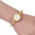 Imagem do Relógio de Pulso Quartzo de Aço Aço Inoxidável Feminino, Pulseira de Ouro Pe