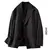 Casaco masculino Double Breasted terno fino, Blazer negócio, traje de festa de - comprar online