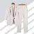 Conjunto de calças largas de duas peças para mulheres, blazer casual, jaqueta na internet