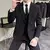 Casaco masculino Double Breasted terno fino, Blazer negócio, traje de festa de - loja online