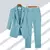Conjunto de calças largas de duas peças para mulheres, blazer casual, jaqueta