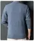 Suéter monocromático de caxemira masculino, pescoço polo, lã 100% pura