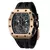 TSAR BOMBA-Relógio de pulso masculino impermeável Sapphire Crystal, Tonneau Re