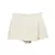 TRAF-Shorts Assimétricos de Cintura Alta Feminina, Mini Saia, Preto, Rosa, Moda - loja online