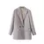 TRAF-Blazer feminino de escritório, preto, bege, cáqui, azul, verde, cinza - Sky Secret