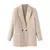 TRAF-Blazer feminino de escritório, preto, bege, cáqui, azul, verde, cinza - loja online