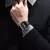 CURREN-Relógios Quartzo Masculino com pulseira de couro, relógios de pulso mas - loja online