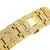 18k ouro relógio masculino marca de luxo diamante masculino relógio de quartzo - Sky Secret