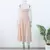 Vestido maxi plissado retrô sem mangas para mulheres, sexy fora do ombro, bainh - comprar online