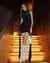 Articat-Vestido elegante sem mangas com renda com gola alta feminina, Slim Fit, - comprar online
