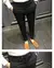 Calça casual xadrez justa masculina, calça recortada estilo coreano, calça de - Sky Secret
