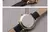 Relógio de couro design de luxo feminino, Relógio de pulso feminino, Relógio
