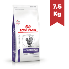 ROYAL CANIN GATO CASTRADO WEIGHT CONTROL x 7,5Kg