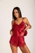 Baby Doll Amara Vermelho - Cecí Store