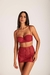 Conjunto Flower Vermelho