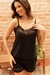 Short Doll de Alça - Preto