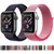 Pulseira Tecido Nylon com Velcro para Smartwatch