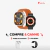 SMARTWATCH IWO ULTRA W69 1GB MEMÓRIA INTERNA 49MM + FONE DE OUVIDO I12 + BRINDES + FRETE GRÁTIS