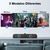 BOCINA BLUETOOTH 1HORA BARRA RECARGABLE CON LUZ RGB en internet