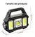 Linterna Led emergencia carga Solar y usb / power bank recargable, 500 lumenes - comprar en línea