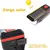 Imagen de luz led para bicicleta carga solar y usb con claxon