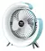 lampara ventilador de escritorio recargable