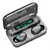 Audífonos in-ear gamer inalámbricos Bluetooth F9-5 negro