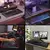 Mouse Pad Luz Led Rgb Computadora Gamer Antideslizante 80x30 - comprar en línea