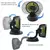 MINI VENTILADOR PARA VEHICULO CON BASE AJUSTABLE Y ROTACION 180° USB en internet