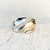 Bracelete chloe dois banhos luxo a ouro 18K e ródio branco - (cópia)