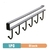 Hooked Cup Rack - Preto e Branco