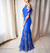 Vestido Azul Royal Bordado - comprar online
