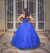 Vestido Debutante Azul Royal - comprar online