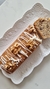 Budin de bananas, nuez y chocolate blanco