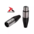 kit Plug Conector XLR Fêmea XRL Macho Roxtone