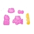 MASSINHA DE MODELAR CORACAO HELLO KITTY KIT C/ 175G 7 CORES + 5 MOLDES - DISPLAY - LEO&amp;LEO - comprar online
