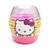 MASSINHA DE MODELAR BONECA SURPRESA HELLO KITTY - POTE C/ 300G 20 CORES + 4 MOLDES + BONECA LEOELEO