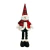 Enfeite de Natal em Pe Xadrez Vd/vm 75cm Pernas Extensoras