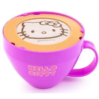 F0142-3 HELLO KITTY XICARA CAPPUCINO COM SURPRESA