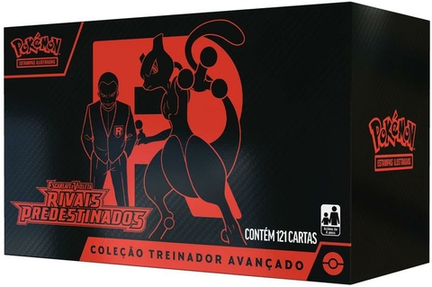JGS BRINQ CARTON - POKEMON EV10 - BOX TREINADOR AVANCADO - RIVAIS PREDESTINADOS - CERTIFICADO FSC