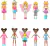 HKW11 POLLY POCKET CONJUNTO DE BRINQUEDO SUPER ARMÁRIO DE ANIMAIS - loja online
