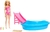 HRJ74 BARBIE PISCINA GLAM COM BONECA MAIÔ ROSA - comprar online