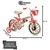 BICICLETA ARO 12 PETS