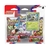 JGS BRINQ CARTON - POKEMON EV1 - BLISTER TRIPLO - ESCARLATE E VIOLETA - CERTIFICADO FSC